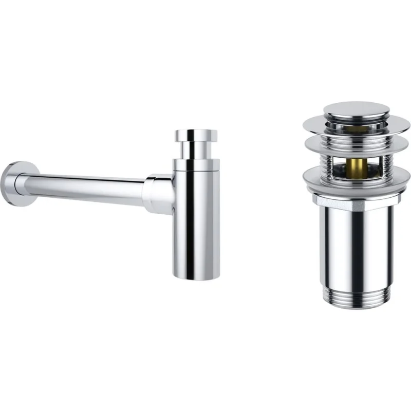 Сифон для раковины с донным клапаном Wellsee Drainage System 182104001