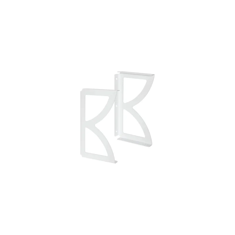 Кронштейн 145х255 мод.2 (двойной) (компл. 2 шт) белый DELTA