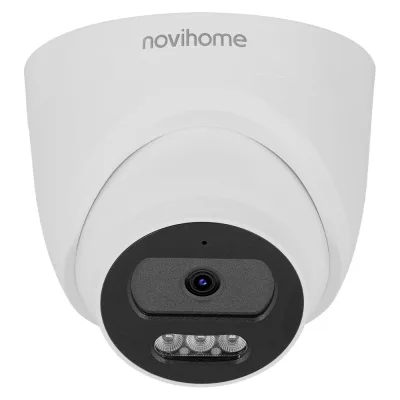 IP видеокамера Novihome AVIOR-E2 v. шар, матрица 1/3 CMOS GC2083, 2 Мп 30 к/с, объектив фиксированный 2.8 мм, внутренняя, ИК 25м, 0.04 люкс, DC 12В/PoE, встроенный микрофон 1528