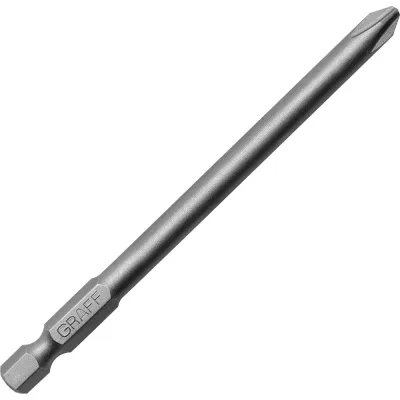 Бита GRAFF PH2, 100 мм, 1 шт в блистере, Standart 562100