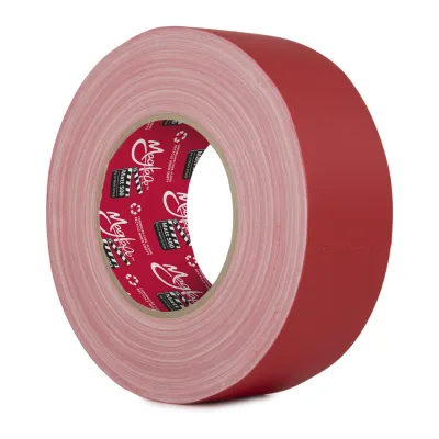 Клейкая лента Matt 500 - Гаффа тейп Magtape 50 мм х 50 м красная CT50050R