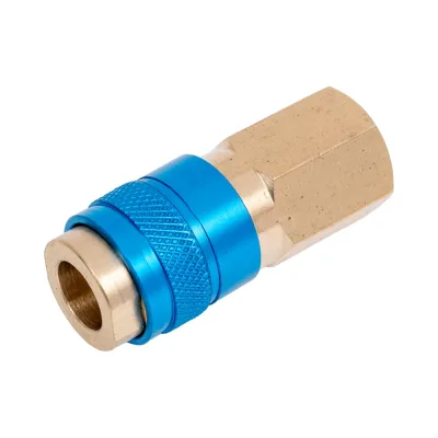 Быстросъемное соединение NW5 - G1/4" мм (Blue) Оберон FA3082