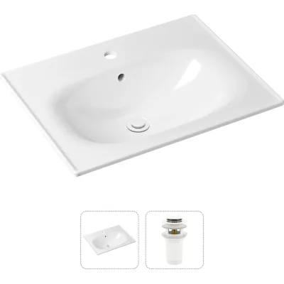 Врезная раковина для ванной, комплект 2 в 1 Lavinia Boho Bathroom Sink 21520876