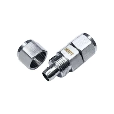 Фитинг NBPT нерж. сталь компрессионный ZJ-S0425-0, 1шт 806347