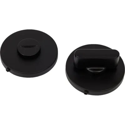 Завертка к ручкам PUERTO серия SLIM, черный INBK AL 06 slim B