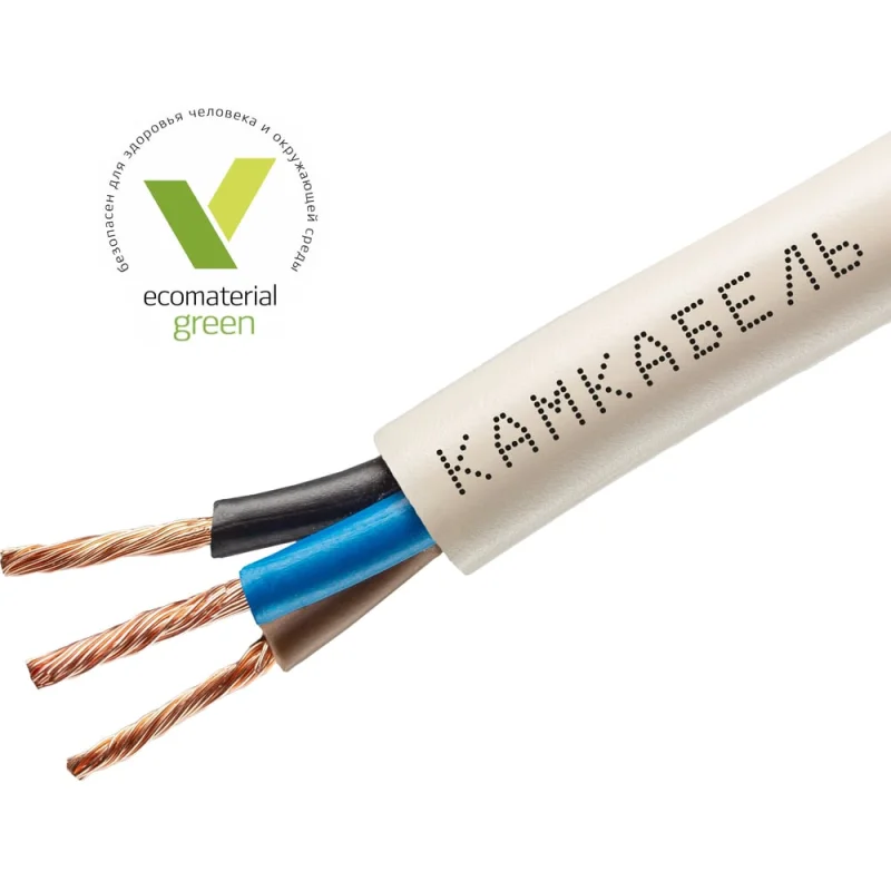 Провод ПВС Камкабель 3x1.5 мм 5 м ГОСТ 231Я930G0000Ъ600005М