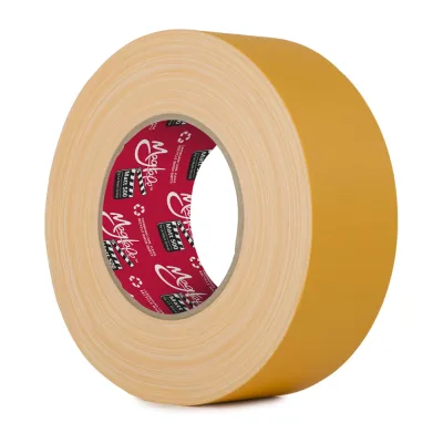 Клейкая лента Matt 500 - Гаффа тейп Magtape 50 мм х 50 м желтая CT50050Y