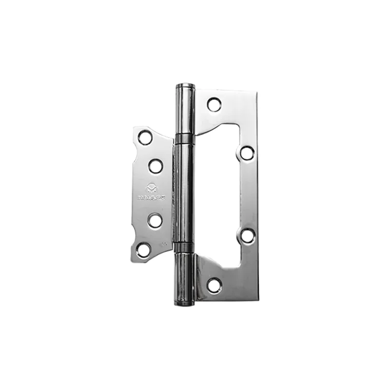 Петля дверная без врезки Marlok 125x75x2,5 CP, хром, 2 шт 014584
