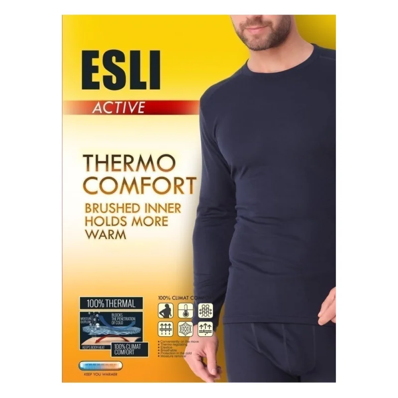Мужская фуфайка-джемпер ESLI mктd 668 размер 170,176-106/4xl черный 1006210040050588