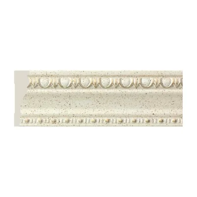Потолочный плинтус Cosca Decor интерьерный багет, 90 мм, патина СПБ051810