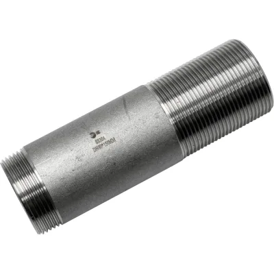 Сгон резьбовой нержавеющий NEWKEY AISI304 DN40 (1_1/2), (CF8), PN16 NK-DPC40/4