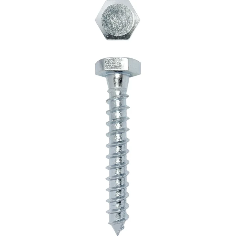 Сантехнический шуруп глухарь Daxmer DIN 571 6x40, 2800 шт 00000310011