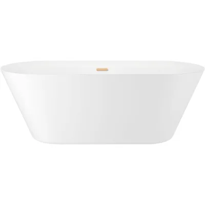 Отдельностоящая акриловая ванна Wellsee Cute Twin R 168x75 см, в наборе 4 в 1 23840104R