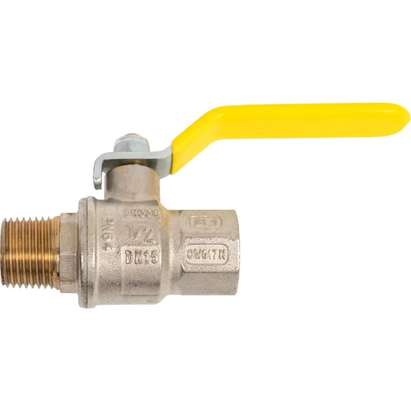 Газовый кран Tiemme 1/2" ВН шаровой (ручка) Uragano 2201G0704 2210012