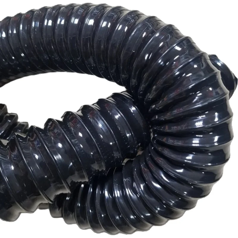 Полиуретановый воздуховод черный TEX PU-400Bk-110/5 PU-04-110/5Bk