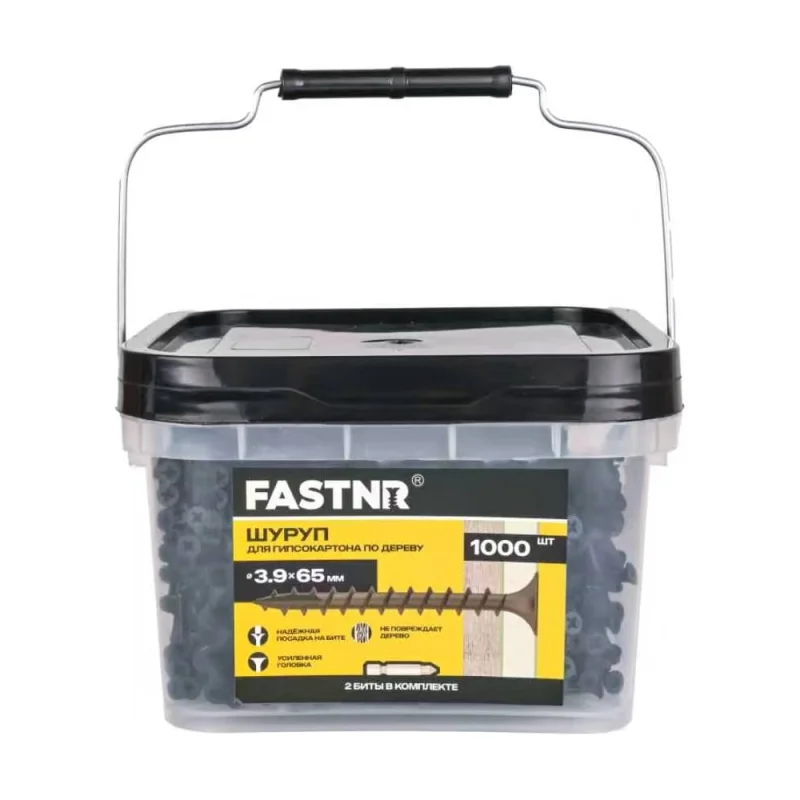Π¨ΡΡΡΠΏ Π³ΠΈΠΏΡΠΎΠΊΠ°ΡΡΠΎΠ½-Π΄Π΅ΡΠ΅Π²ΠΎ FASTNR 3.9X65, ΡΠ΅Π΄ΠΊΠ°Ρ ΡΠ΅Π·ΡΠ±Π°, ΠΏΠΎΡΠ°ΠΉΠ½Π°Ρ Π³ΠΎΠ»ΠΎΠ²ΠΊΠ°, ΡΠΎΡΡΠ°ΡΠΈΡΠΎΠ²Π°Π½Π½ΡΠ΅, Ρ Π½Π°ΡΠ΅ΡΠΊΠΎΠΉ, 1000 ΡΡΡΠΊ FRB3965CT