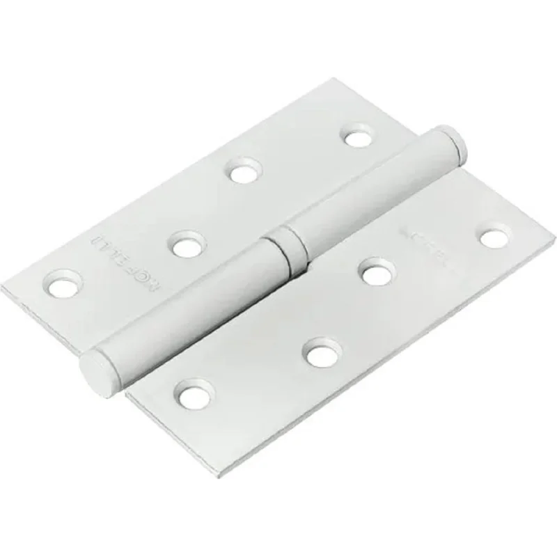 Петля стальная MORELLI (Морелли) MSND 100X70X2.5 W L, с подшипником, левая, цвет - белый 9015141