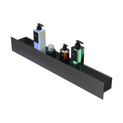 Полка Граф Держалкин Skyline mono 70x9.2x9, черная Fl-sky-m70-ч