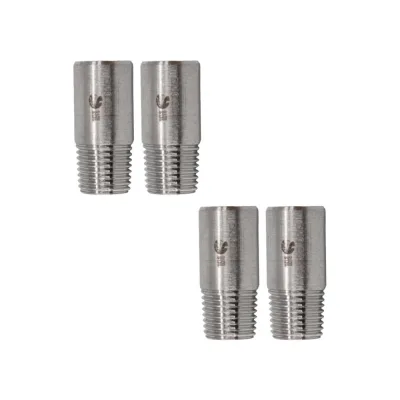 Ниппель приварной NEWKEY нержавеющий, AISI316 DN 8 (1/4), (CF8M), PN16, набор 4 шт NAB4-NK-NE8/6