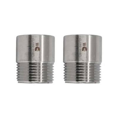 Ниппель NEWKEY приварной нержавеющий, AISI316 DN25 (1), (CF8M), PN16, набор 2 шт NAB2-NK-NE25/6