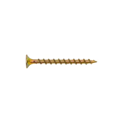 Саморез для ГКЛ STEELREX крупная резьба, жёлтый цинк, 3,5x41 мм, 200 шт. 0105035041B400020032