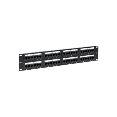 Патч-панель EKF TERACOM PRO 19'' Cat.6 2U неэкранированная UTP 48 портов RJ-45 Dual IDC TRP-PPNL-6UTP-2U48