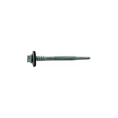 Саморез для сэндвич-панелей BISKREP 6.3/5.5x240мм, 50шт, пакет 1-00980