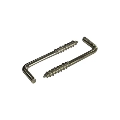 Шуруп-крючок ЦКИ Г-образный, 4.1x40 цинк, 100 шт. 27832