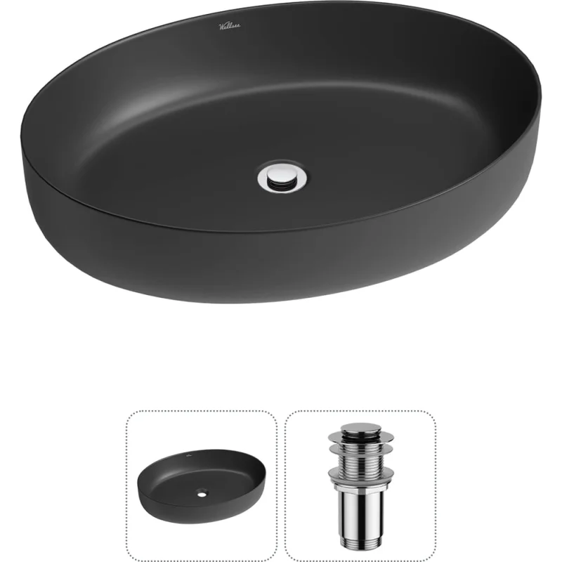 Набор Wellsee 2 в 1 Belle Spa 3.0 накладная раковина 55x41 см 20212677R