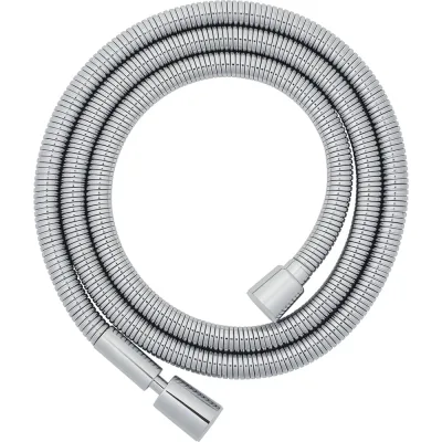 Шланг для душа растяжной AQUEDUC 346348 150 - 180 см Turn-free мелкая гофра нержав. сталь хром блистер /50 ЭК000146348