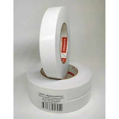 Двухсторонняя клейкая лента Brandtape пена 24мм х 10м (упаковка 2 шт.) 4631163957052