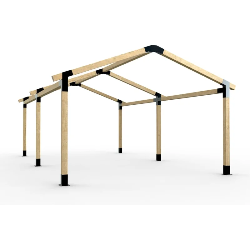 Комплект кронштейнов (опора бруса) АрсеналЪ PERGOLA двускатный 6x3м стандартный мод. AR7576DE957-06
