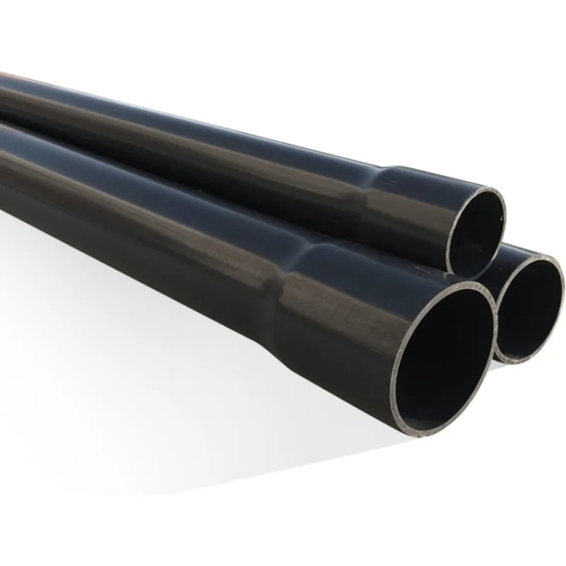 Труба AQUAVIVA НПВХ (PVC-U) напорная клеевая 200х7.7х3000 PN10 с раструбом AQV320077R 35002