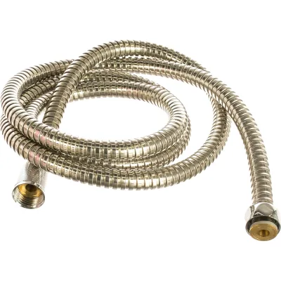 Шланг для душа Melodia della vita STANDARD 1/2х1/2 конус нерж. D14 мм, L175 см, 2-й зажим 34516