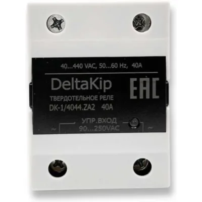 Общепромышленное однофазное твердотельное реле DELTAKIP DK1-4044.ZA2, 40A, 90...250VAC DK-F0000005