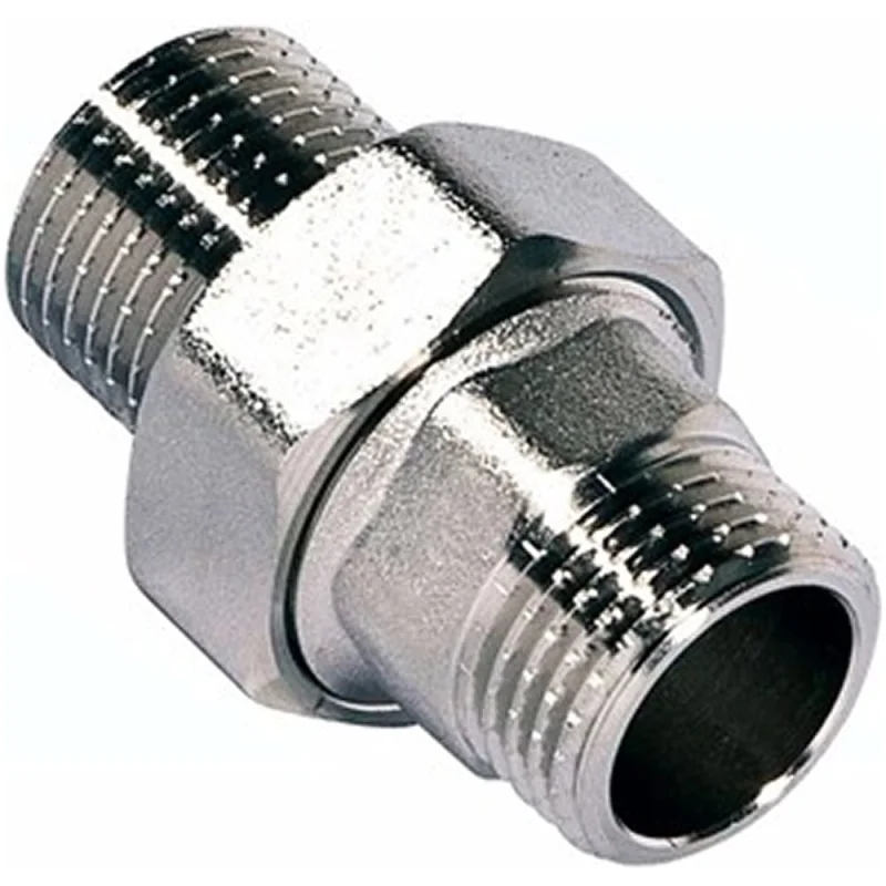 Соединение разъемное (американка) DN.ru НР-НР-304-PTFE 2 1/2 Ду65 Ру20 с упл. под гайкой, НР/НР BSPT D270-20297