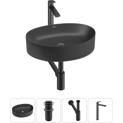 Набор Wellsee 4 в 1 Belle Spa 2.0 накладная раковина 50x38 см 20212600R