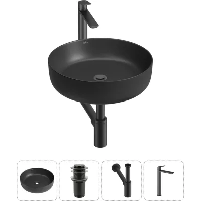 Набор Wellsee 4 в 1 Belle Spa 3.0 накладная раковина 44x44 см 20212656R