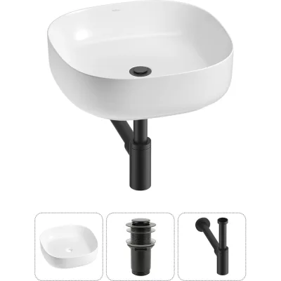 Набор Wellsee 3 в 1 Belle Spa 3.0 накладная раковина 45x45 см 20212694R