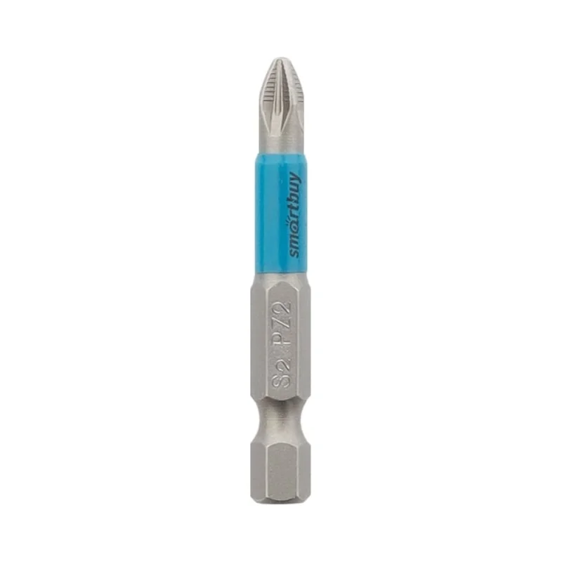 Бита для шуруповерта PZ2, 50 мм, S2, 10 шт Smartbuy SBT-SCB-PZ2-50p2