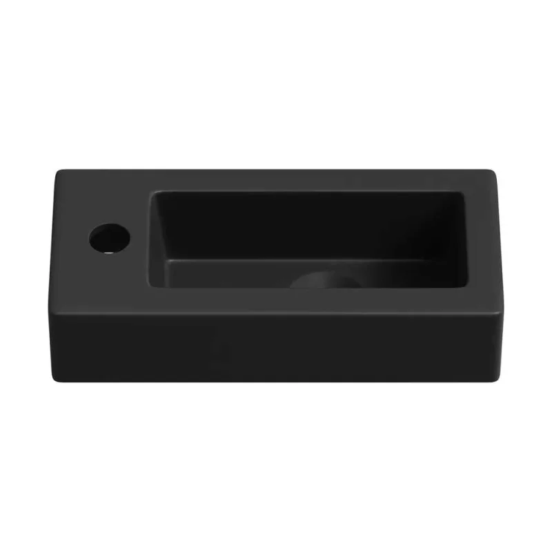 Настенная или накладная раковина Lavinia Boho Bathroom Sink, рукомойник 37х18 см, с отверстием под смеситель 33311018