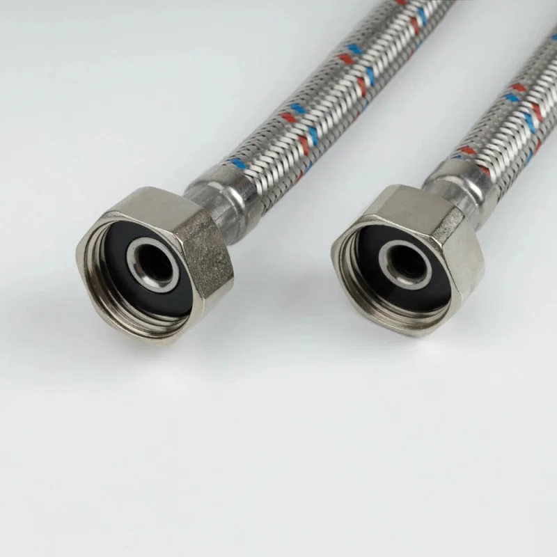 Гибкая подводка IDDIS, F1/2×F1/2, SS304, латунь, 1.2 м 926ABS12ZP