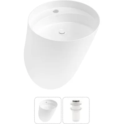 Набор Wellsee 2 в 1 M1 Limited Edition подвесная раковина 45x45 см 20215018R
