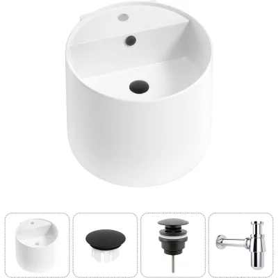 Набор Wellsee 4 в 1 M1 Limited Edition подвесная раковина 45x45 см 20217244R