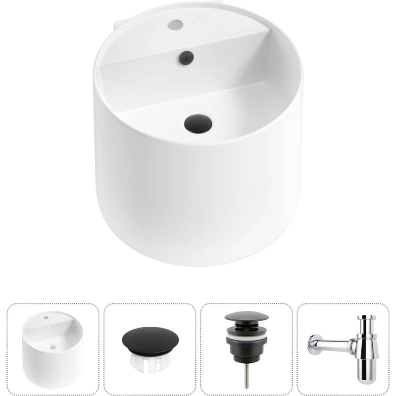 Набор Wellsee 4 в 1 M1 Limited Edition подвесная раковина 45x45 см 20217244R