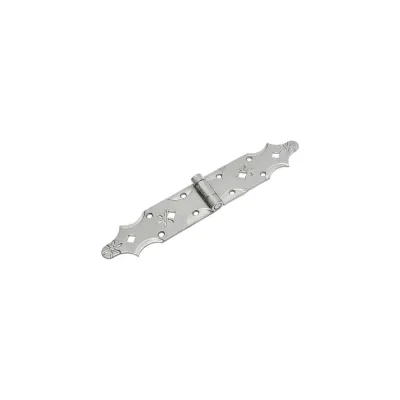 Петля фигурная DOMART 140x140 кованая, черненое серебро серия Кострома 4660046008925