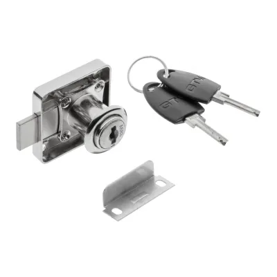 Замок квадратный+ электронный ключ GTV 12 шт ZZ-CF-138-01