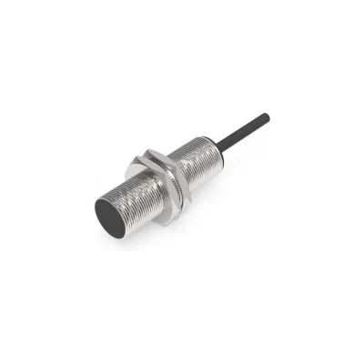 Индуктивный датчик AKUSENSE TDF18-08HC Sn=8 мм, корпус, М18x1 Никел.латунь заподлицо, 10...60DC, NC, 2 PIN, IP67, кабель 2м 07-00044050