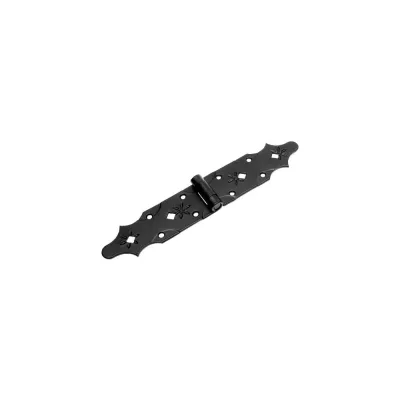Петля фигурная DOMART 140x140 кованая, черный серия Кострома 4660046008918