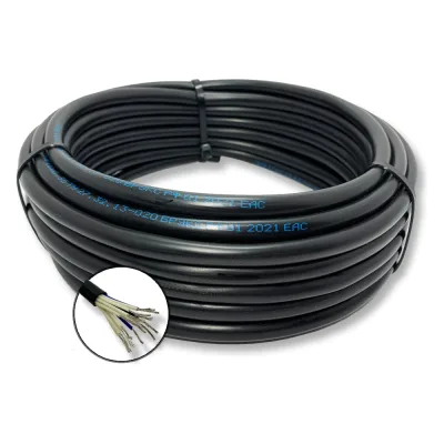 Кабель монтажный БУРЕВЕСТНИК мкшнг(a)-ls 14x0.75 мм2, 1м BOZ265089L1